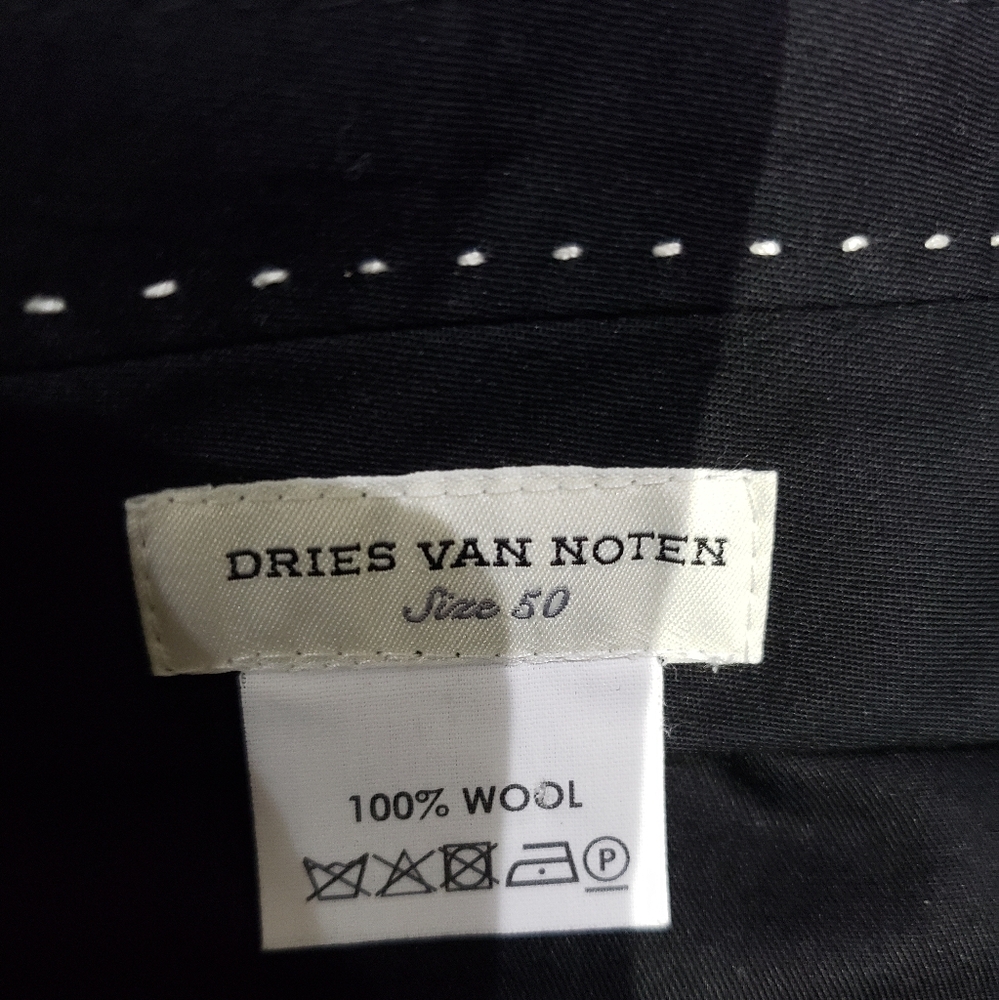 Dies Van Noten Mens Wool Trousers  US 34/ FR 50 NEW - Picture 4 of 9